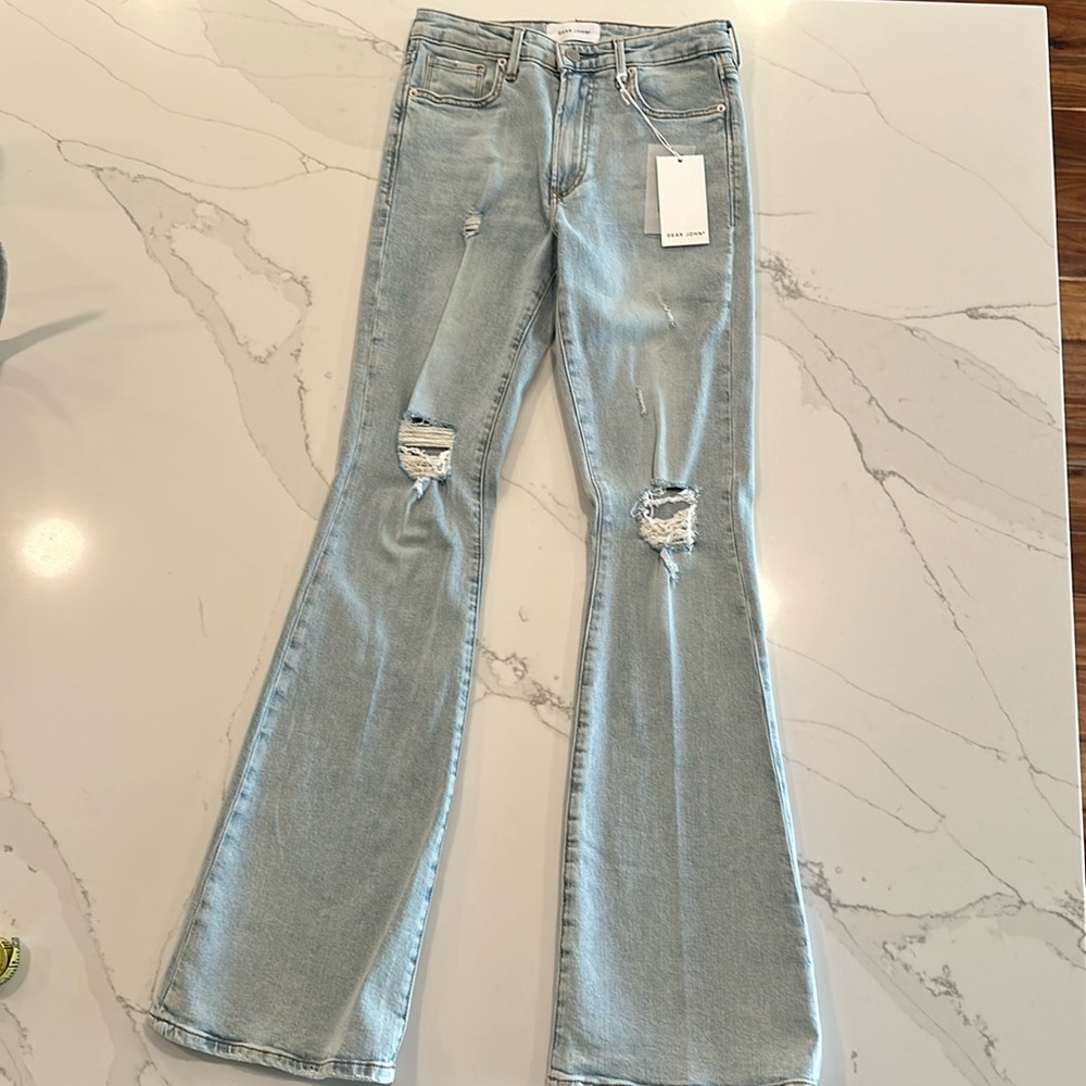 Dear John Light Blue Flare Jeans